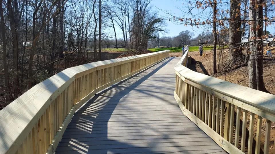 Golf Course Bridges and Boardwalks waterfront construction work