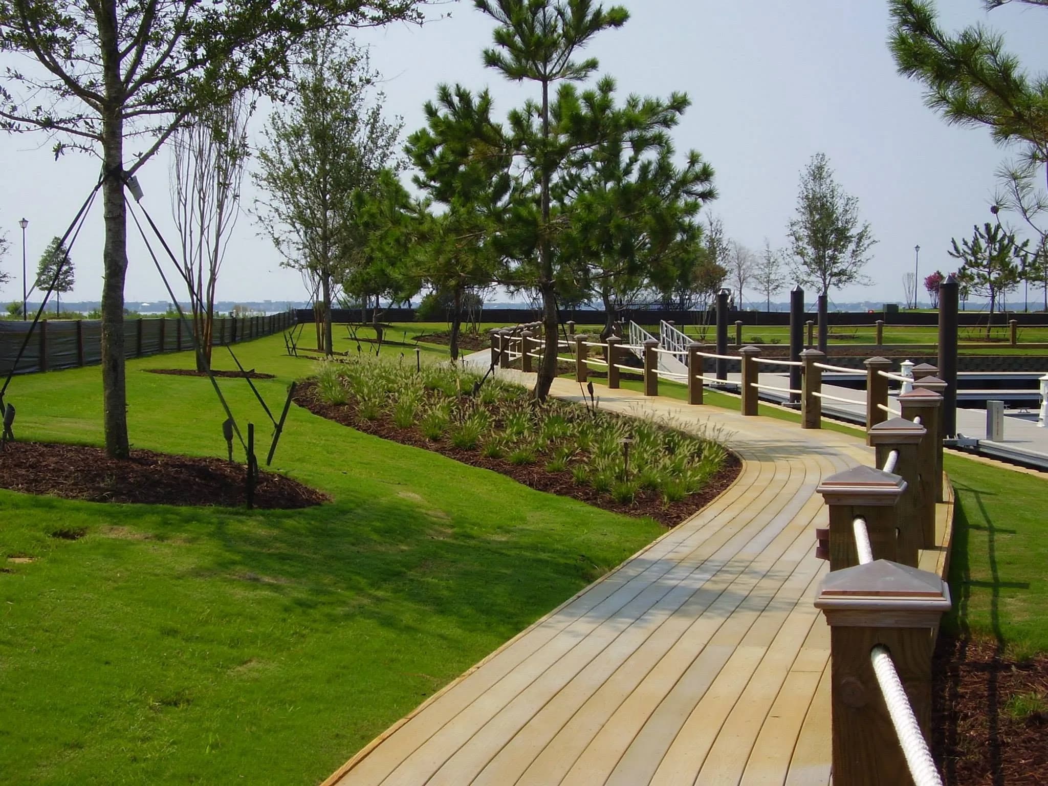 Golf Course Bridges and Boardwalks waterfront construction work